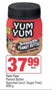 Yum Yum Peanut Butter Assorted (Excl. Sugar Free)-400g