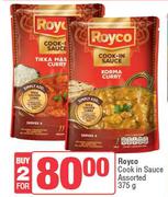 Royco Cook in Sauce Assorted-For 2 x 375g