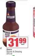 Steers Sauces & Dressing-375ml 