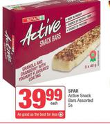 Spar Active Snack Bars Assorted-5s Pack