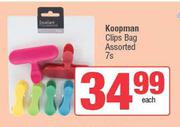 KoopMan Clips Bag Assorted-7s Pack