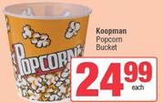 KoopMan Popcorn Bucket