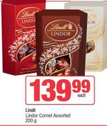 Lindt Lindor Cornet Assorted-200g