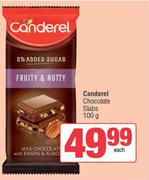 Canderel Chocolate Slabs-100g