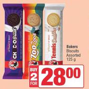 Bakers Biscuits Assorted-For 2 x 125g