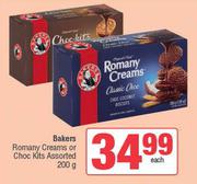 Bakers Romany Creams Or Choc Kits Assorted-200g Each