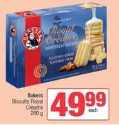 Bakers Biscuits Royal Creams-280g