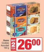 Henro Cookies Assorted-For 2 x 160g