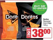 Doritos Flavoured Corn Chips-For 2 x 145g