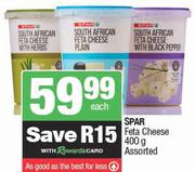 Spar Feta Cheese Assorted-400g