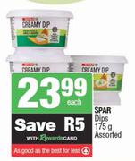 Spar Dips Assorted-175g