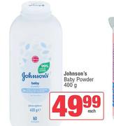 Johnson's Baby Powder-400g