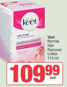 Veet Normal Hair Removal Lotion-114ml