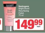 Neutrogena Bright Boost Resurfacing Polish-75ml