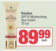 Rooibos SPF15 Moisturising Day Cream-75ml