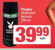 Playboy Deodorant Aerosol-200ml