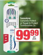 Sensodyne Complete Protect Or Repair & Protect Toothbrushes-2 Per Pack