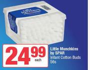 Little Munchkins By Spar Infant Cotton Buds-56s Each