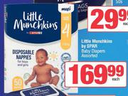 Little Munchkins By Spar Baby Diapers Assorted-Each