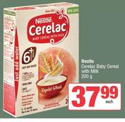 Nestle Cerelac Baby Cereal With Milk-200g Each
