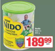Nestle Nido 3+-900g Each