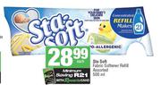 Sta Soft Fabric Softener Refill Assorted-500ml Each