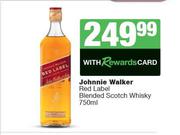Johnnie Walker Red Label Blended Scotch Whisky-750ml