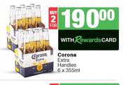 Corona Extra Handies-For 2 x 6 x 355ml