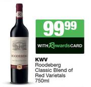 KWV Roodeberg Classic Blend Of Red Varients-750ml