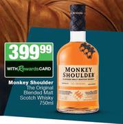 Monkey Shoulder The Original Blended Malt Scotch Whisky-750ml