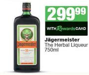 Jagermeister The Herbal Liqueur-750ml 