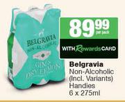 Belgravia Non Alcoholic Handies-6 x 275ml Per Pack