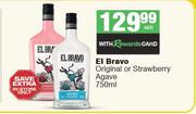 El Bravo Original Or Strawberry Agave-750ml Each
