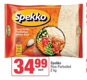 Spekko Rice Parboiled-2Kg Each