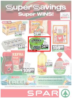 SUPERSPAR Western Cape : Super Savings (08 September - 22 September 2025), page 1