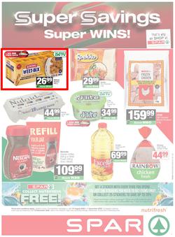 SUPERSPAR Western Cape : Super Savings (08 September - 22 September 2025), page 1