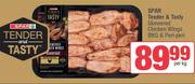 Spar Tender & tasty Skewered Chicken Wings BBQ & Peri Peri-Per Kg