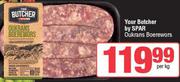 Your Butcher By Spar Oukrans Boerewors-Per Kg