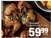 Marinated Spatchcock Chicken-Per Kg