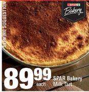 Spar Bakery Milk Tart-Each