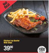 Chicken Leg Quarter With Chips-Per Meal
