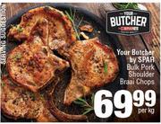 Your Butcher By Spar Bulk Pork Shoulder Braai Chops-Per Kg