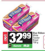 Blue Ribbon White Toaster Bread-For 2 x 700g