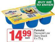Parmalat Flavoured Low Dairy Snack-6 x 75g Each