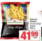 Nature's Garden Frozen Chips Range-900g Each