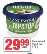 Lancewood Dip & Top-175g Each