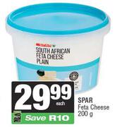 Spar Feta Cheese-200g Each