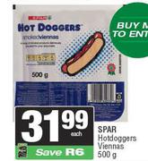 Spar Hot Doggers Viennas-500g Each