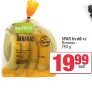 Spar Freshline Banannas-750g Each