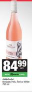 Jakkalsvlei Moscato Pink, Red or White-750ml Each